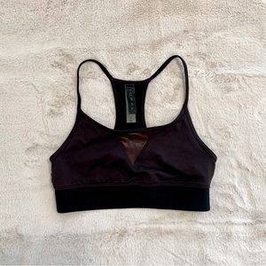 Koral Sports Bra Brown & Black Size S